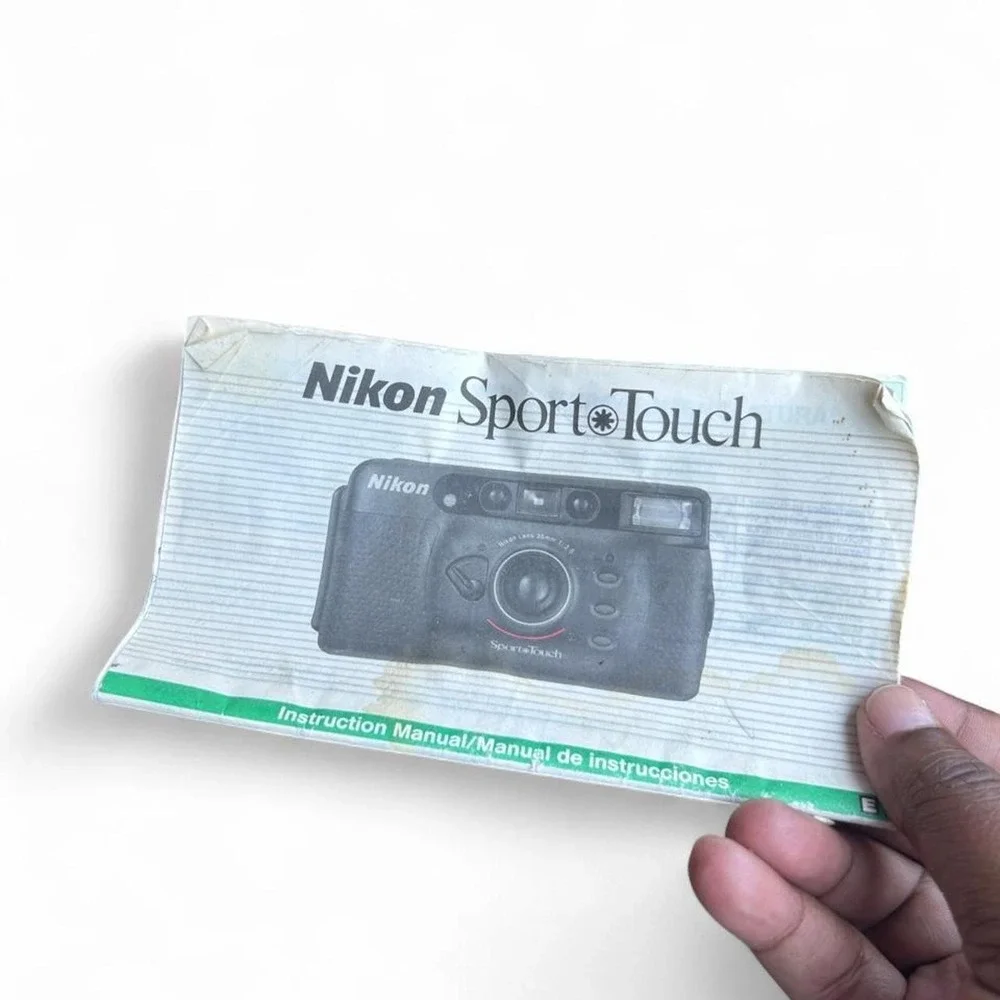 Film Camera Vintage 90s Nikon Sport Touch 35mm Analog Era Nostalgia Waterproof